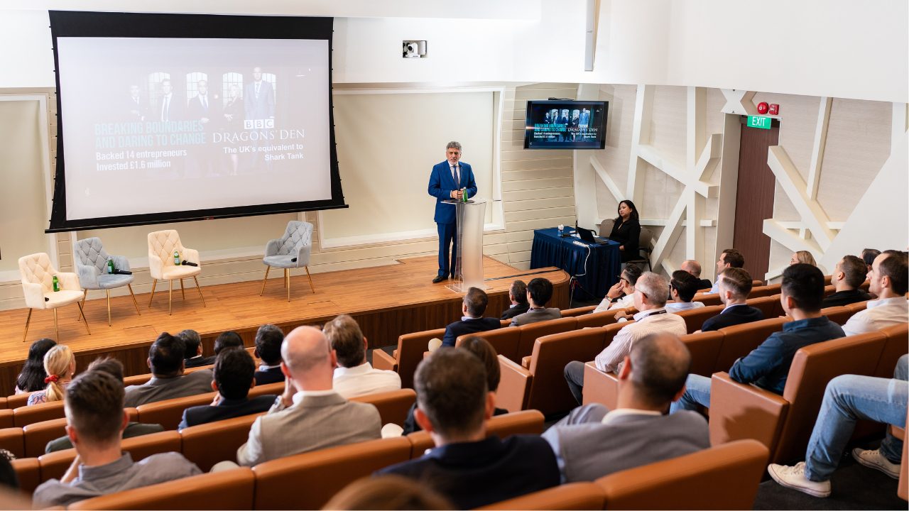 James Caan speaking: Talk to a business audience