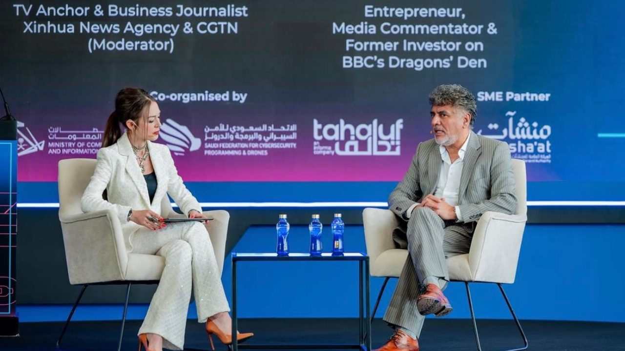 James Caan speaking: SME forum panel, Saudi Arabia (Monsha'at partner)