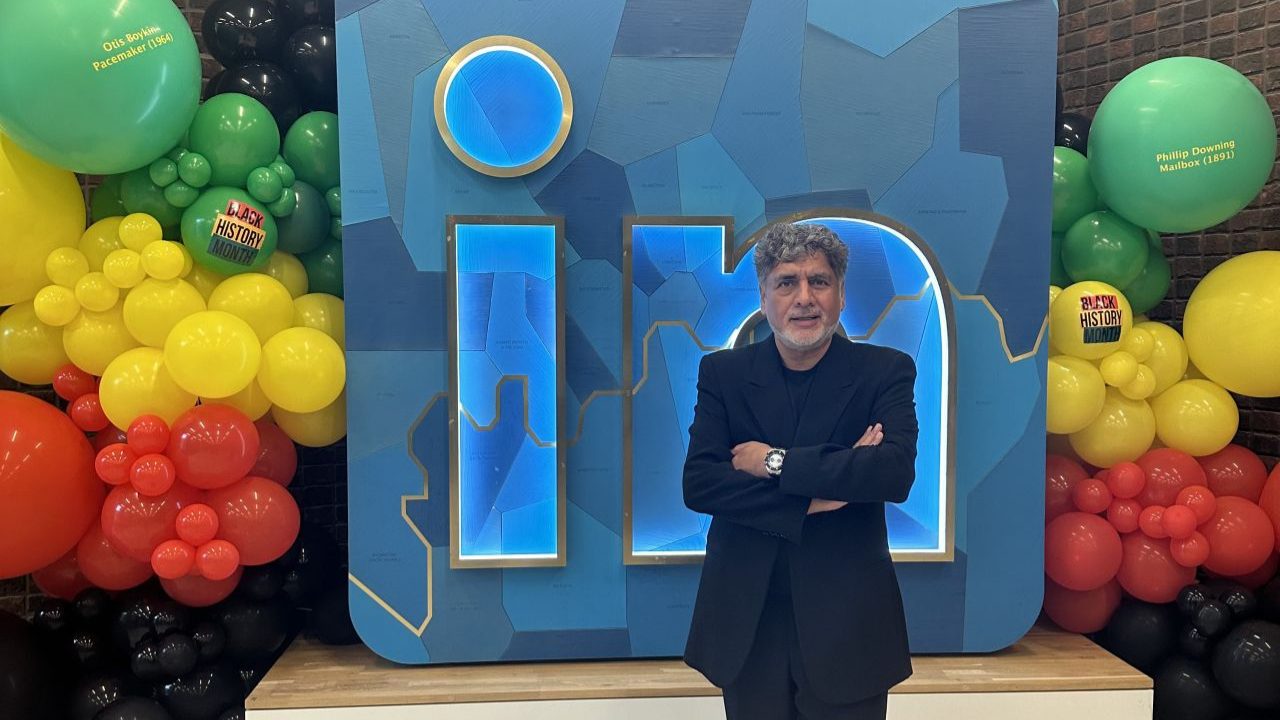 James Caan speaking: LinkedIn event