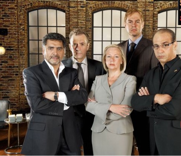James Caan on the BBC Dragons' Den panel