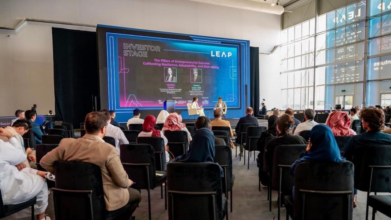 James Caan speaking: LEAP, on stage