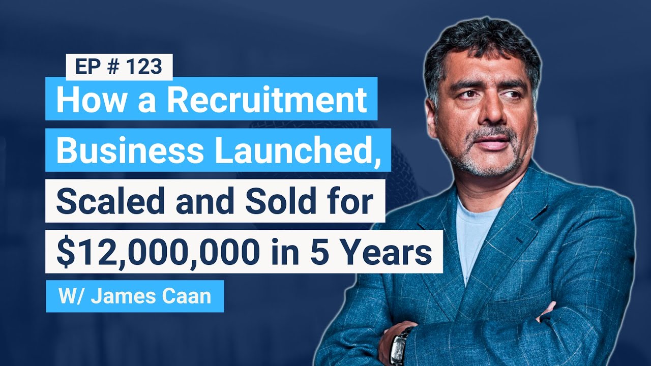 James Caan in interview with recruitment coach Mark Whitby